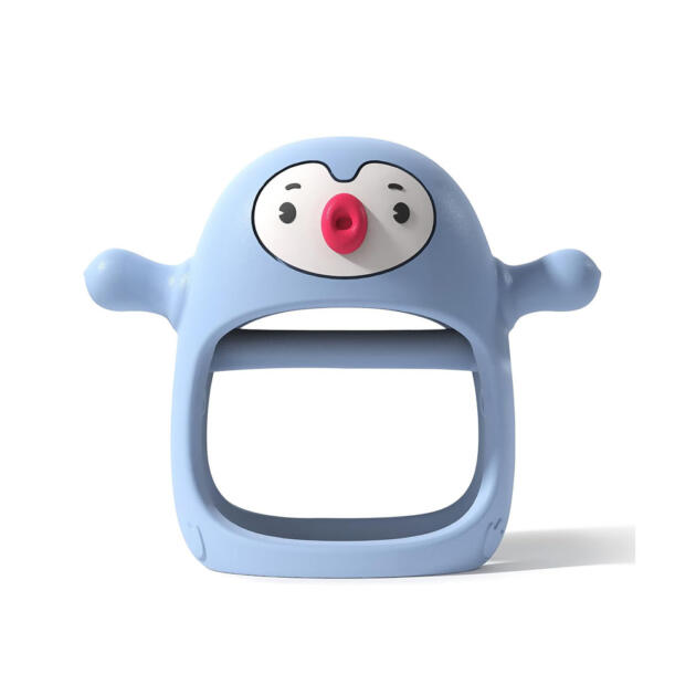 Smily Mia Penguin Buddy Never Drop Silicone Teething Toys