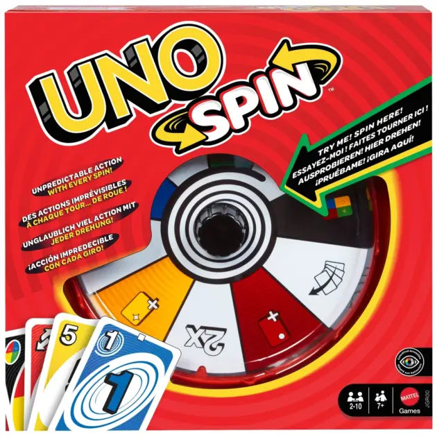 UNO Spin Card Game