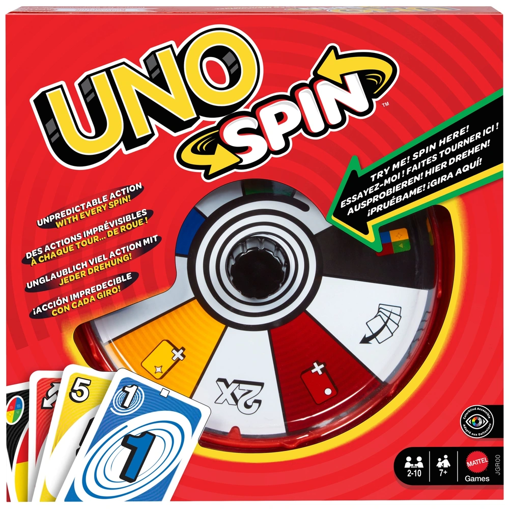 UNO Spin Card Game