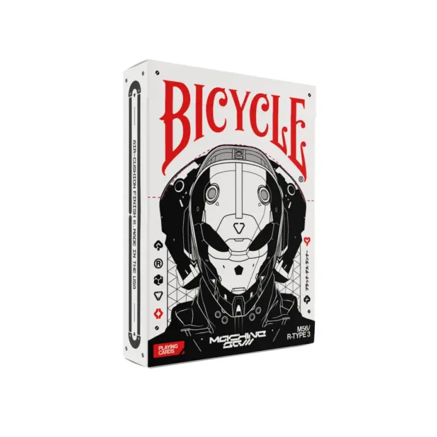 Machine 56 Playing Cards, White Edition